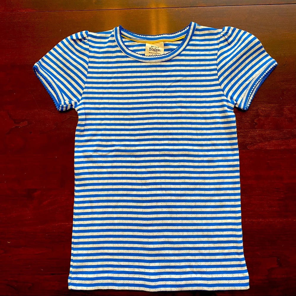 Mini Boden girls top size 9-10